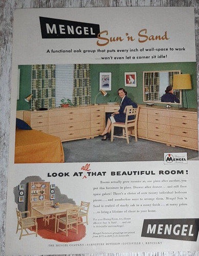 1953 mengel furniture vintage - 1953,
